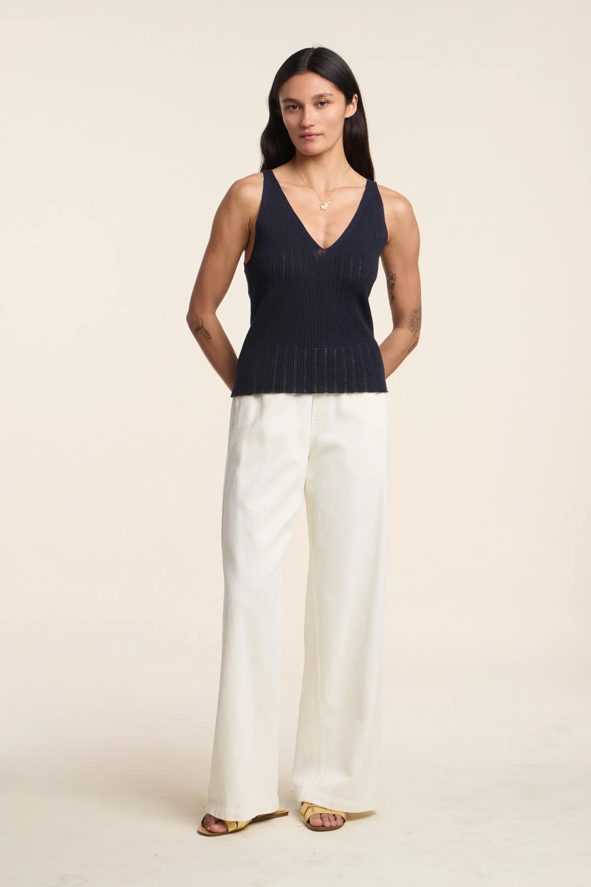 LORENA POINTELLE TANK TOP - Image 6