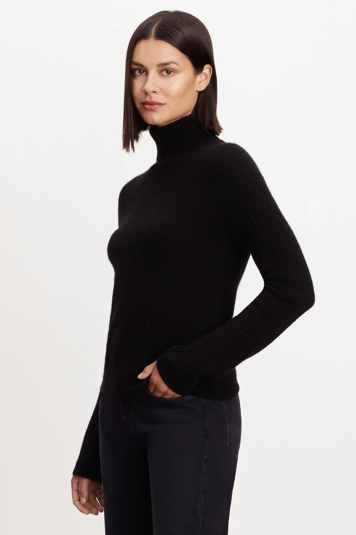 LORI CASHMERE TURTLENECK SWEATER - Image 2