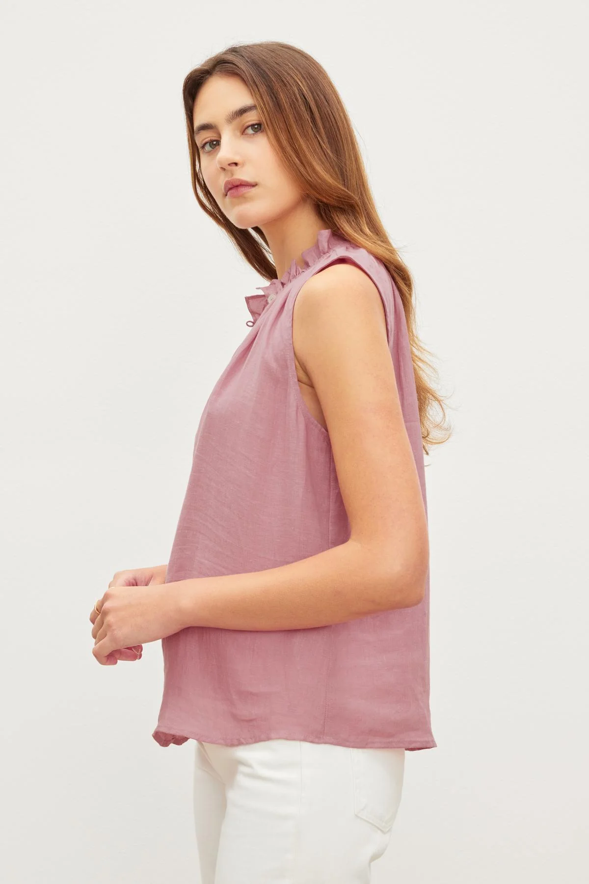 MASIE LINEN TANK TOP - Image 3