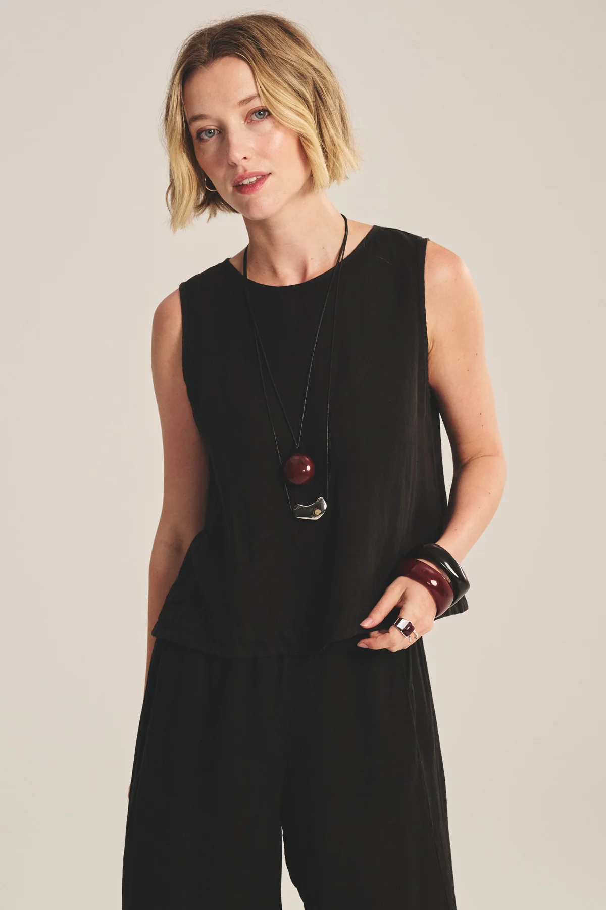 MAXINE LINEN TOP - Image 11