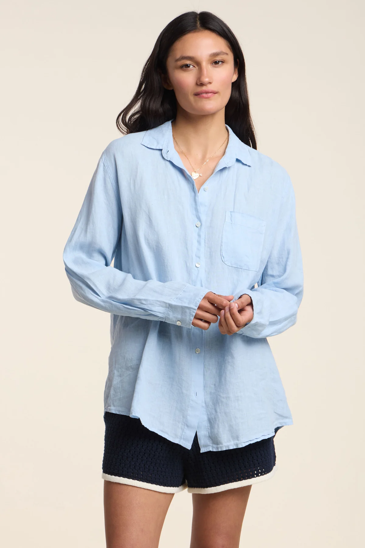 MULHOLLAND LINEN SHIRT - Image 11