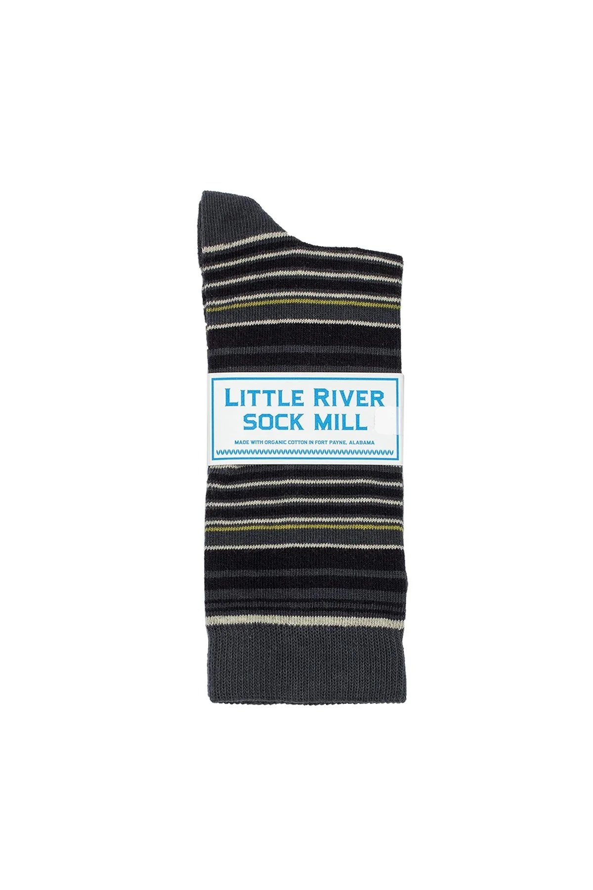 MULTI STRIPE CREW SOCK BY LITTLE RIVER SOCK MILL - Image 10