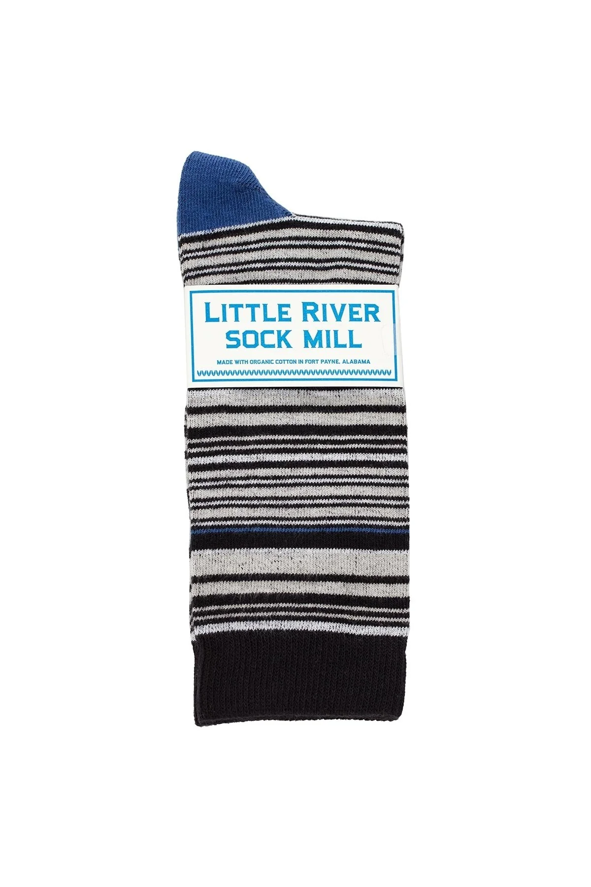 MULTI STRIPE CREW SOCK BY LITTLE RIVER SOCK MILL - Image 5
