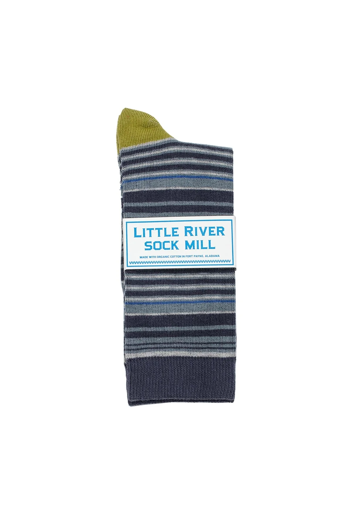 MULTI STRIPE CREW SOCK BY LITTLE RIVER SOCK MILL - Image 8