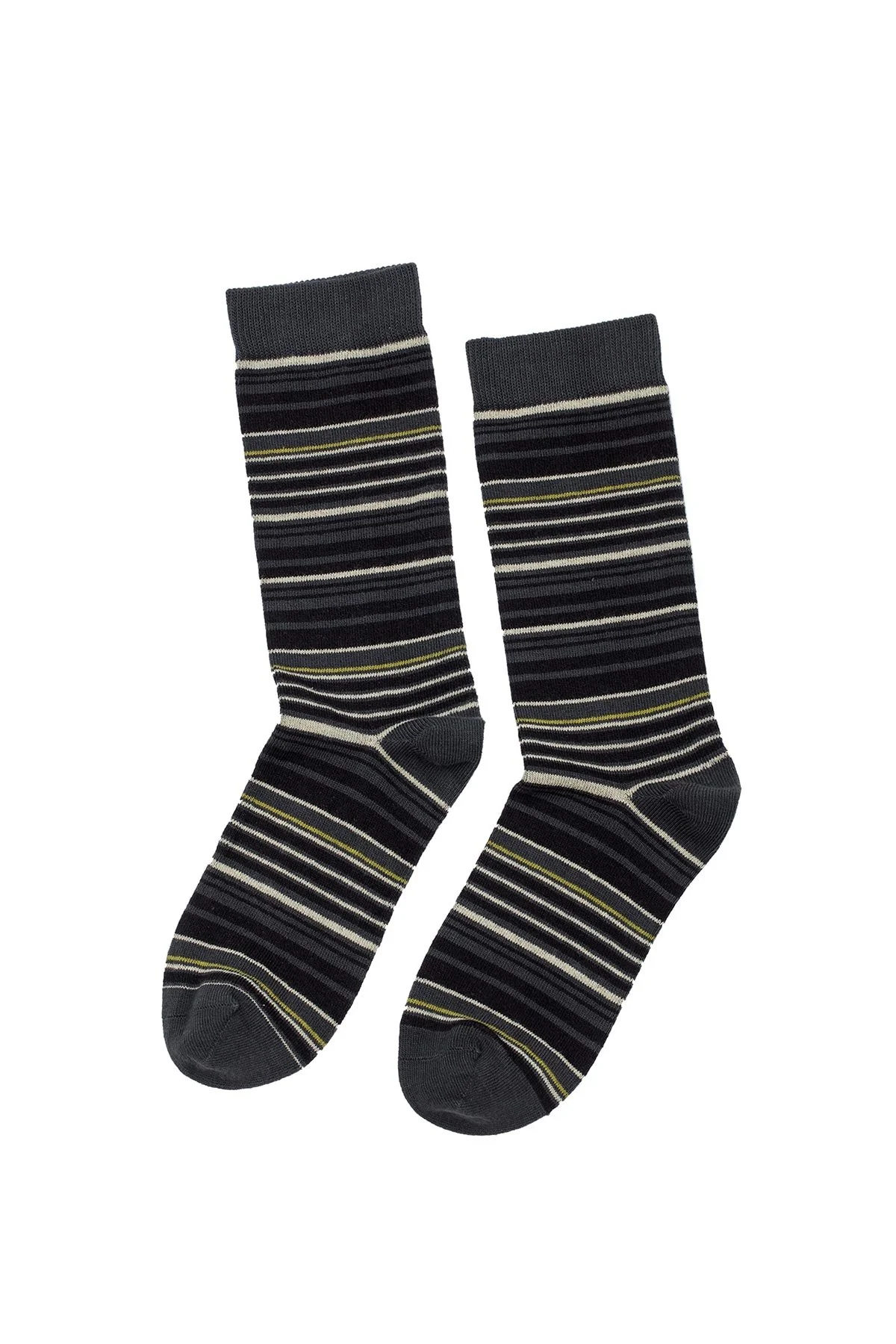 MULTI STRIPE CREW SOCK BY LITTLE RIVER SOCK MILL - Image 9