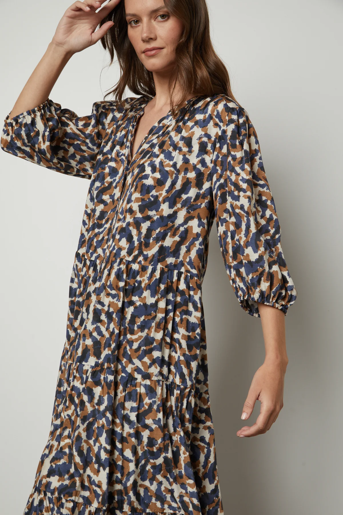 OTTILIE PRINTED BOHO DRESS - Image 6