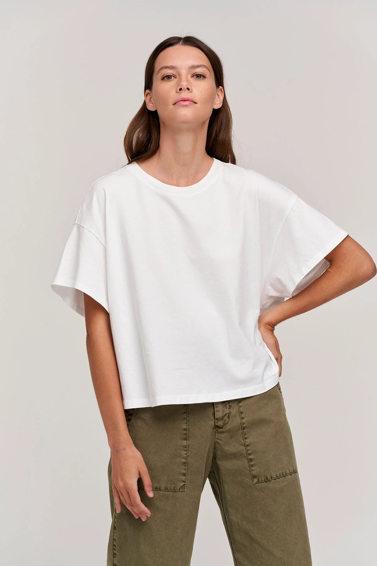 RACHELLE OVERSIZED CREW NECK TEE - Image 3