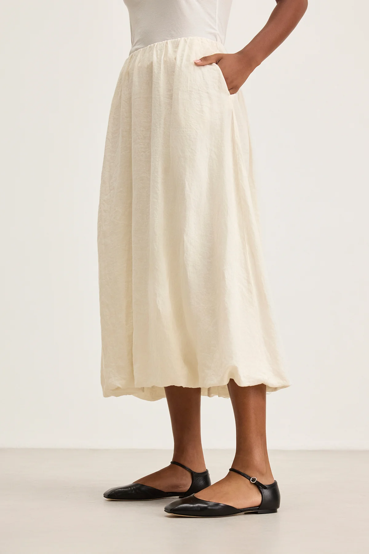 RACHELLE LINEN SKIRT - Image 9