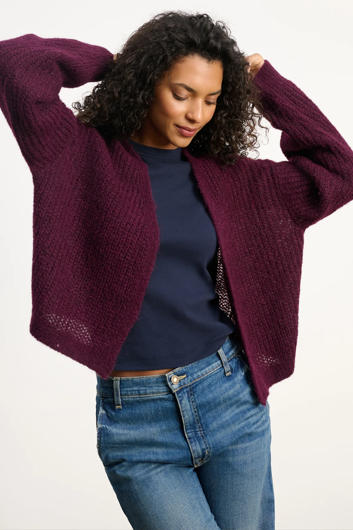 RANYA ALPACA CARDIGAN - Image 6