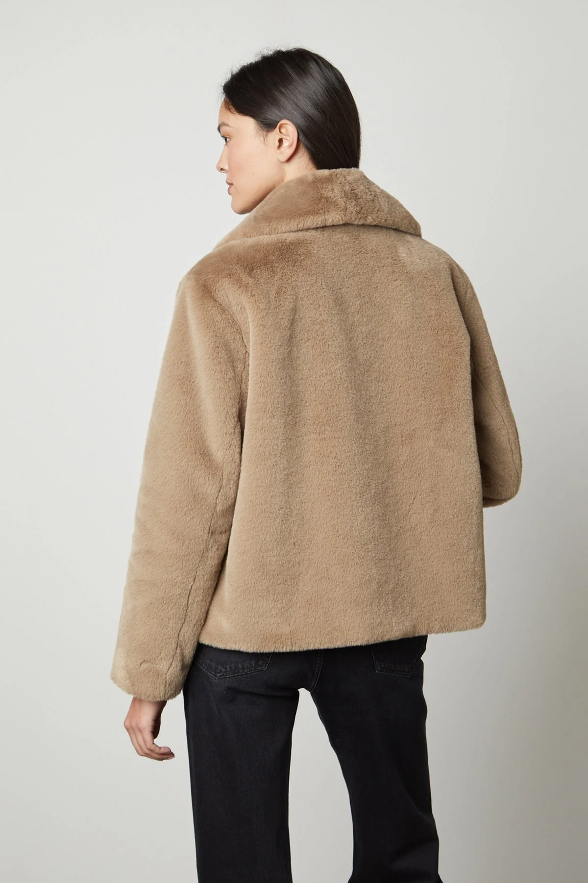 RAQUEL FAUX LUX FUR JACKET - Image 3