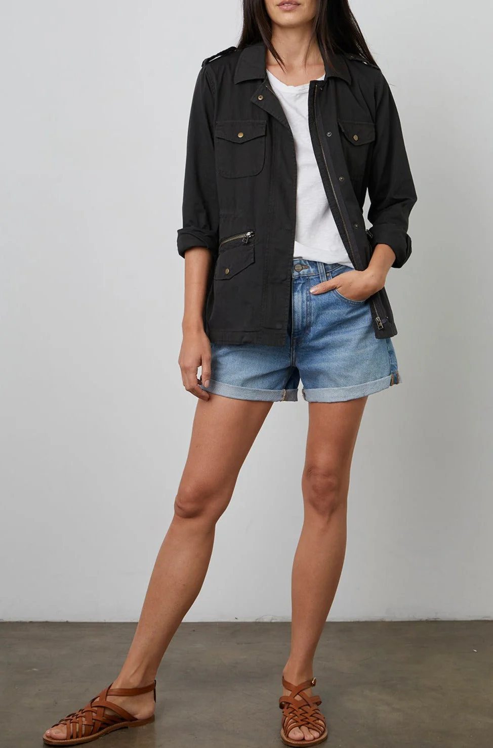 RUBY LIGHT-WEIGHT ARMY JACKET - Image 10