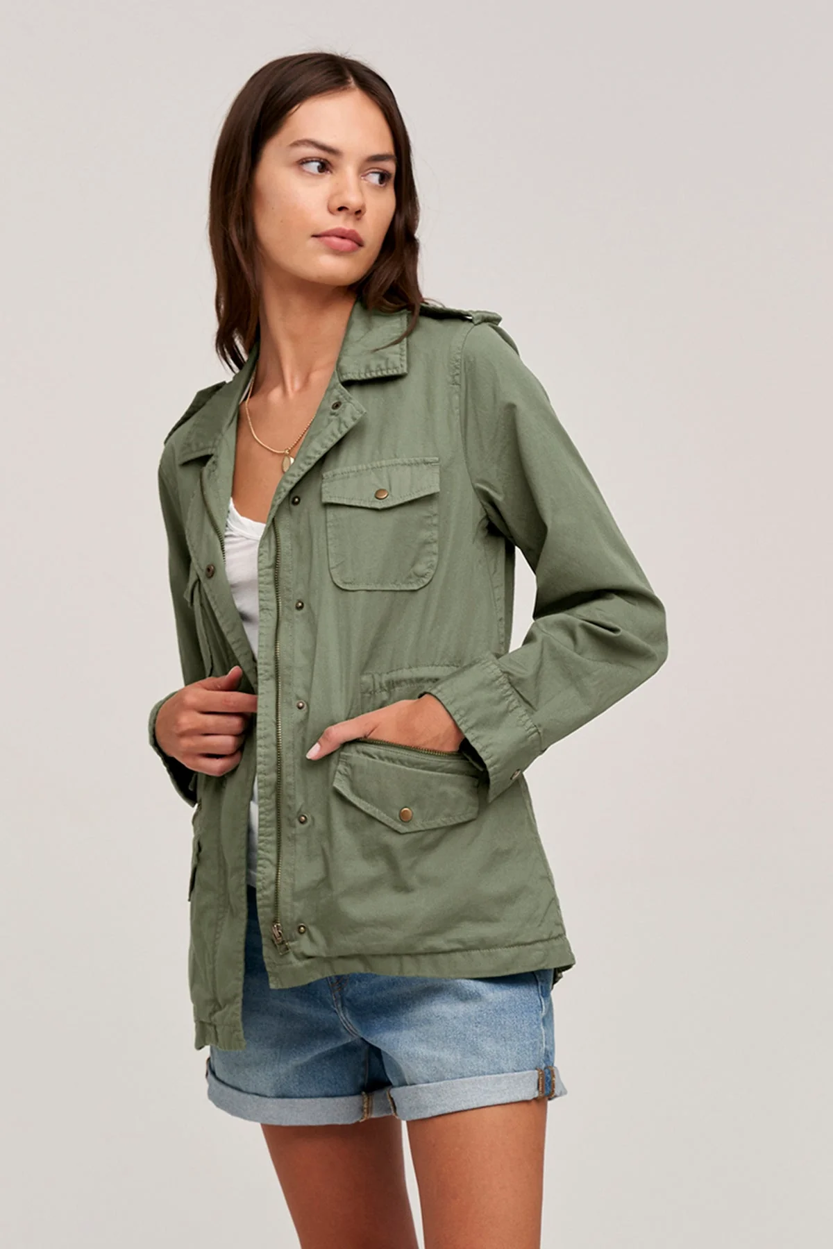 RUBY LIGHT-WEIGHT ARMY JACKET - Image 5