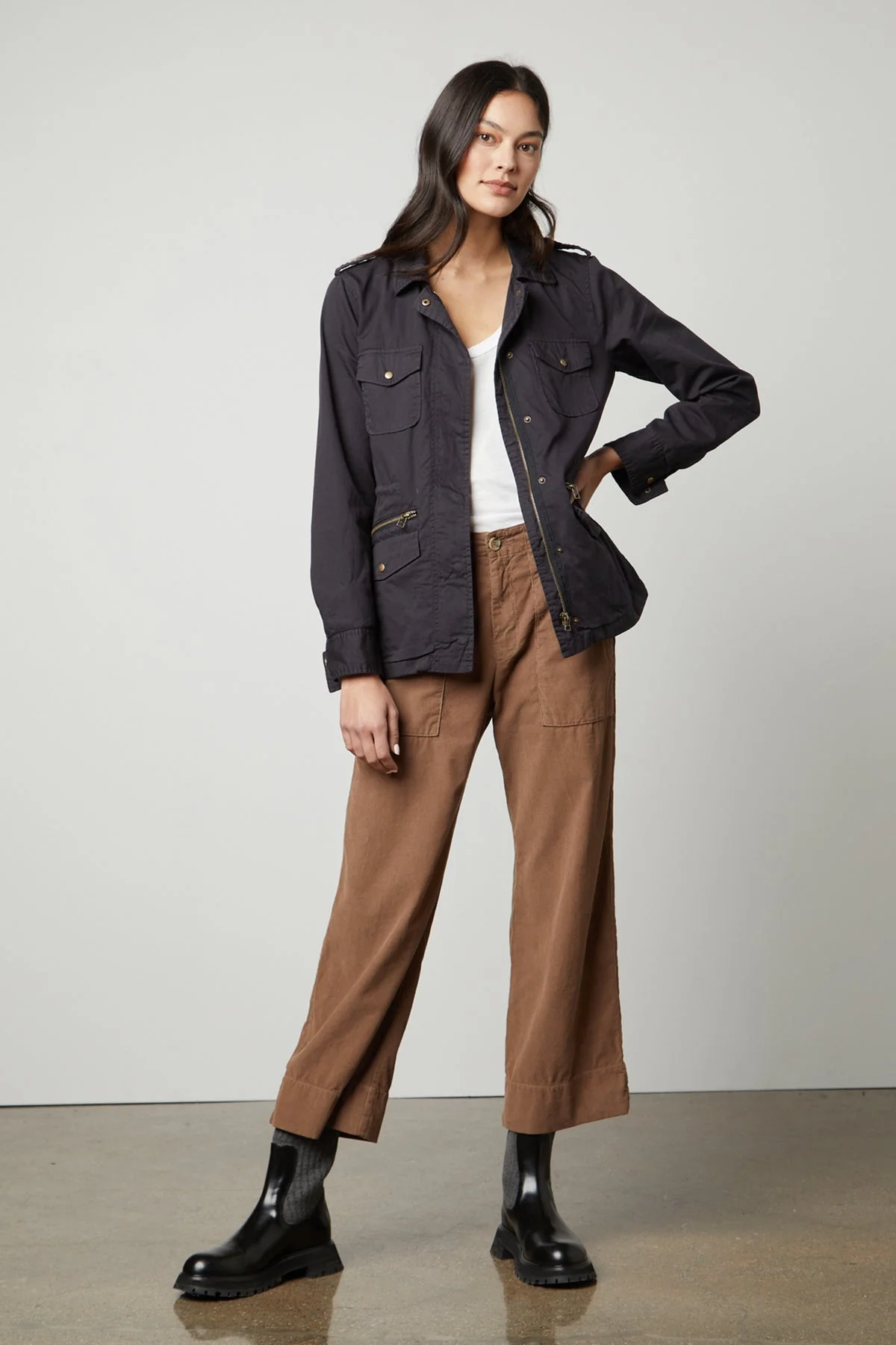 RUBY LIGHT-WEIGHT ARMY JACKET - Image 5
