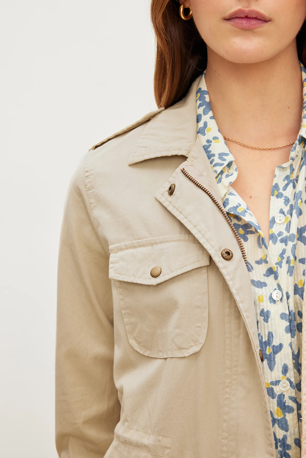RUBY LIGHT-WEIGHT ARMY JACKET - Image 2