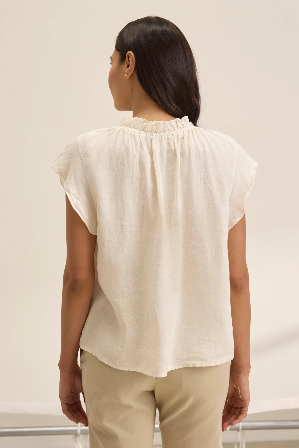 SEMIRA LINEN TOP - Image 4