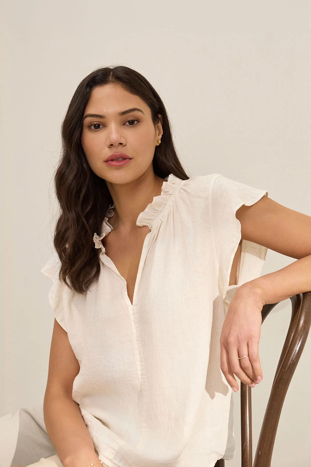 SEMIRA LINEN TOP - Image 5