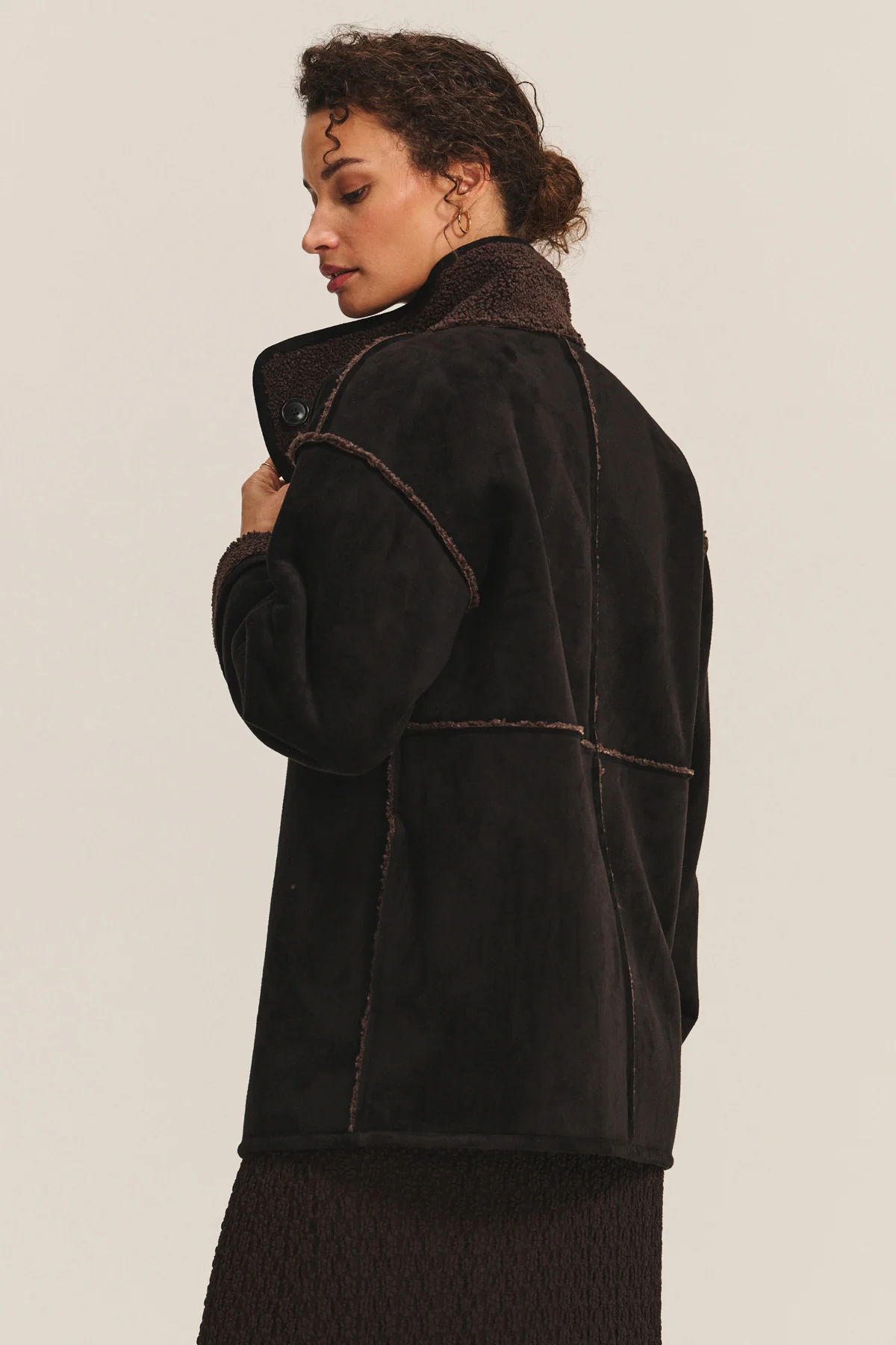 SHONA SHERPA REVERSIBLE JACKET - Image 5