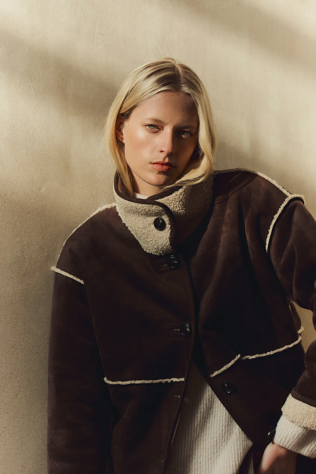 SHONA SHERPA REVERSIBLE JACKET - Image 14