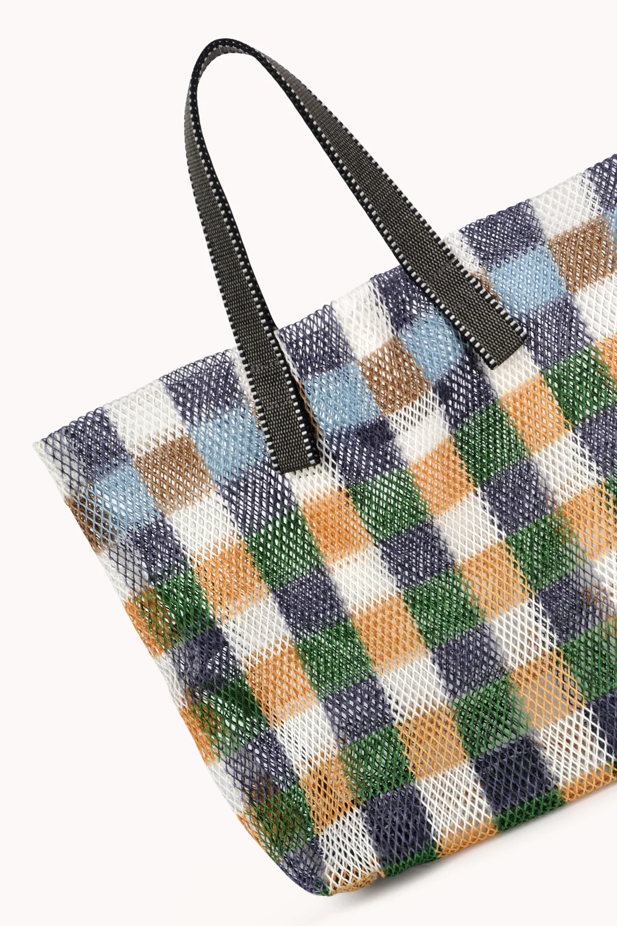 SMALL GINGHAM MESH TOTE BY EPICE - Image 2