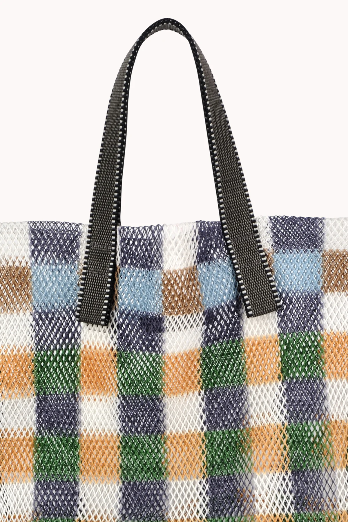 SMALL GINGHAM MESH TOTE BY EPICE - Image 3