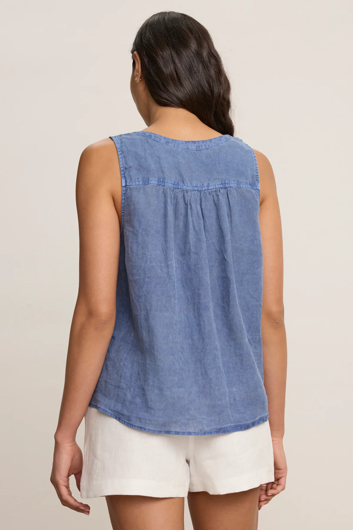 TACY LINEN TANK TOP - Image 4