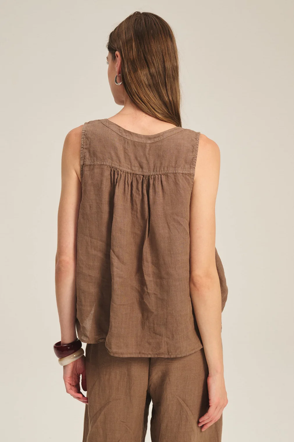 TACY LINEN TANK TOP - Image 7