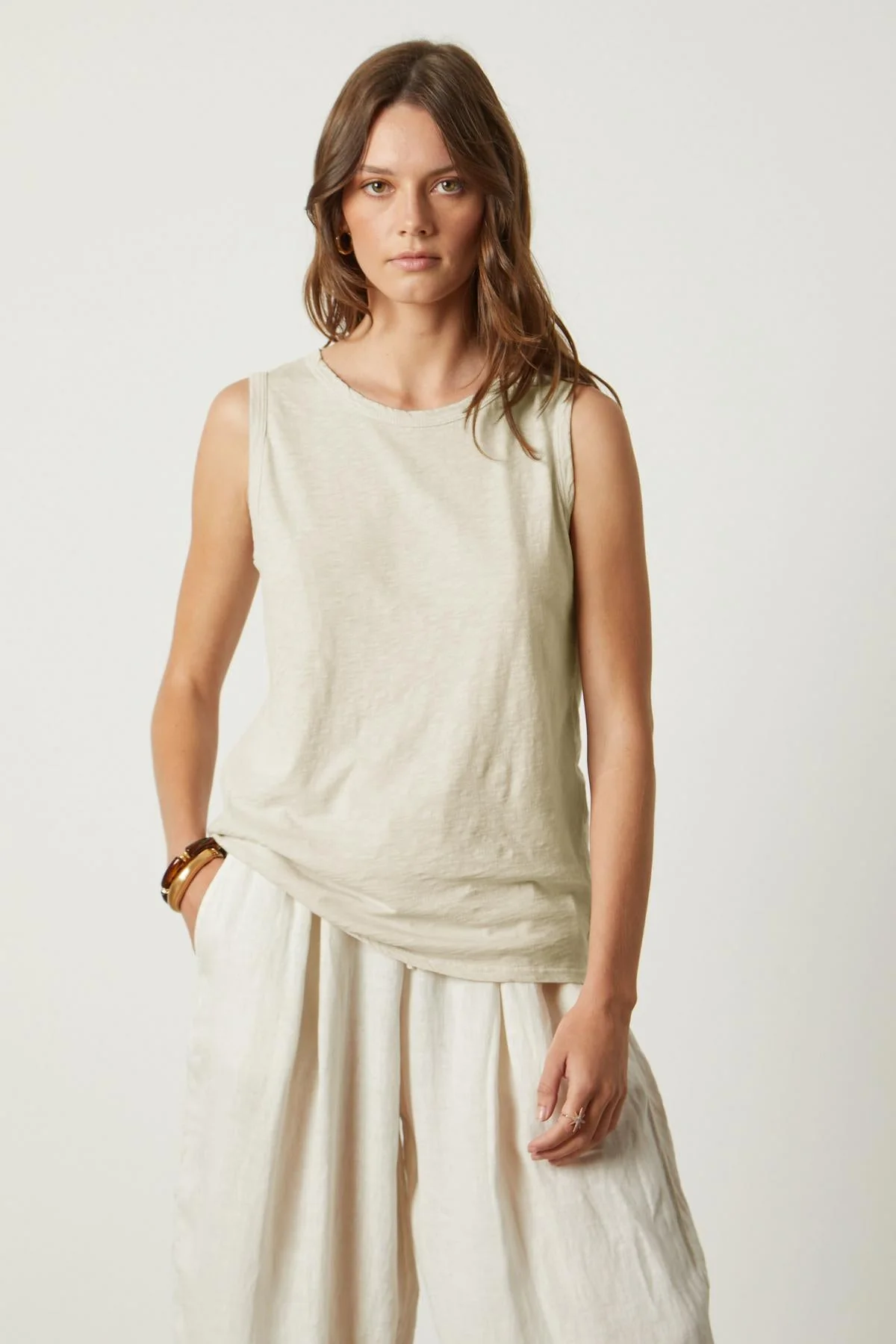 TAURUS COTTON SLUB TANK - Image 5