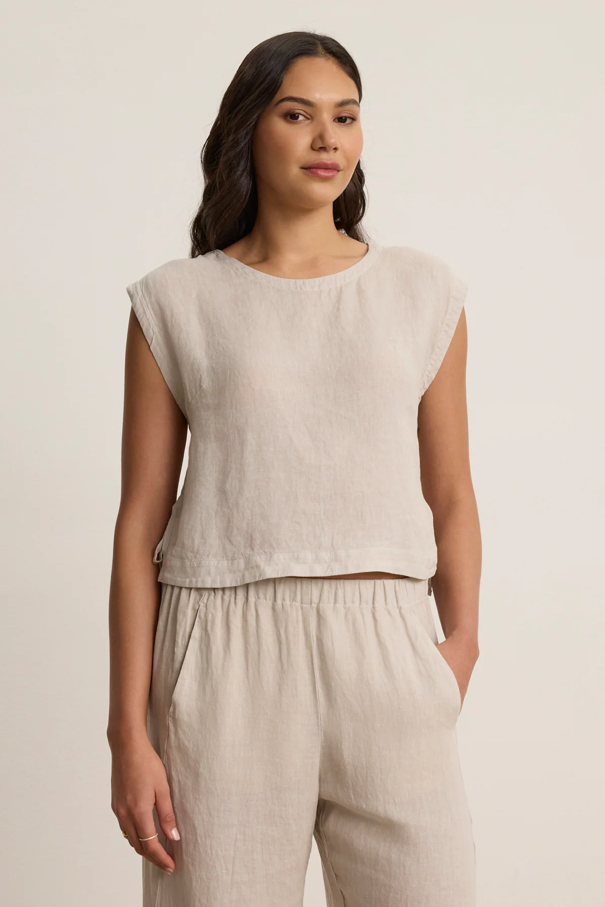 TAVIA LINEN TOP - Image 6