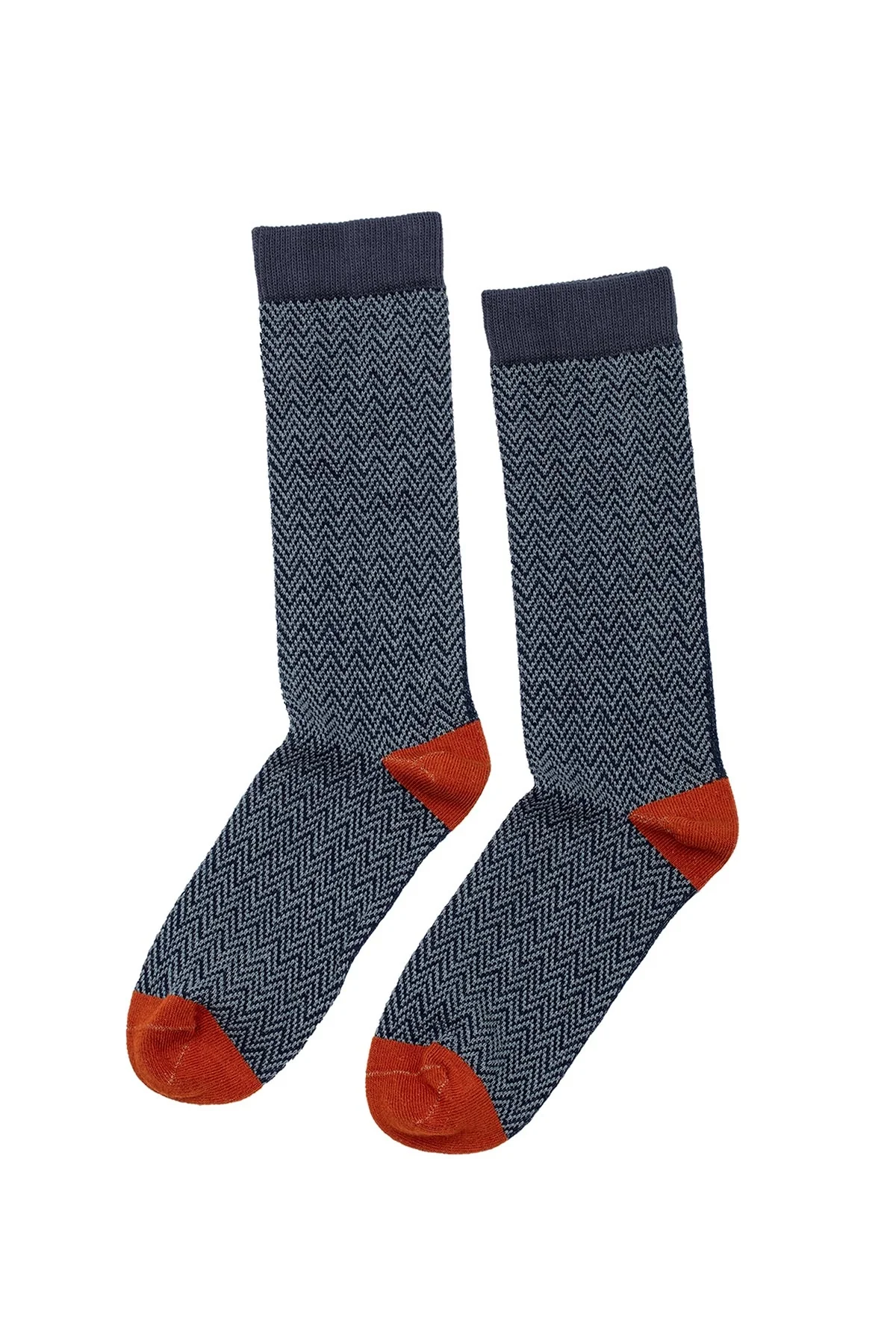 TEXTURED HERRINGBONE CREW SOCK BY LITTLE RIVER SOCK MILL - Image 12