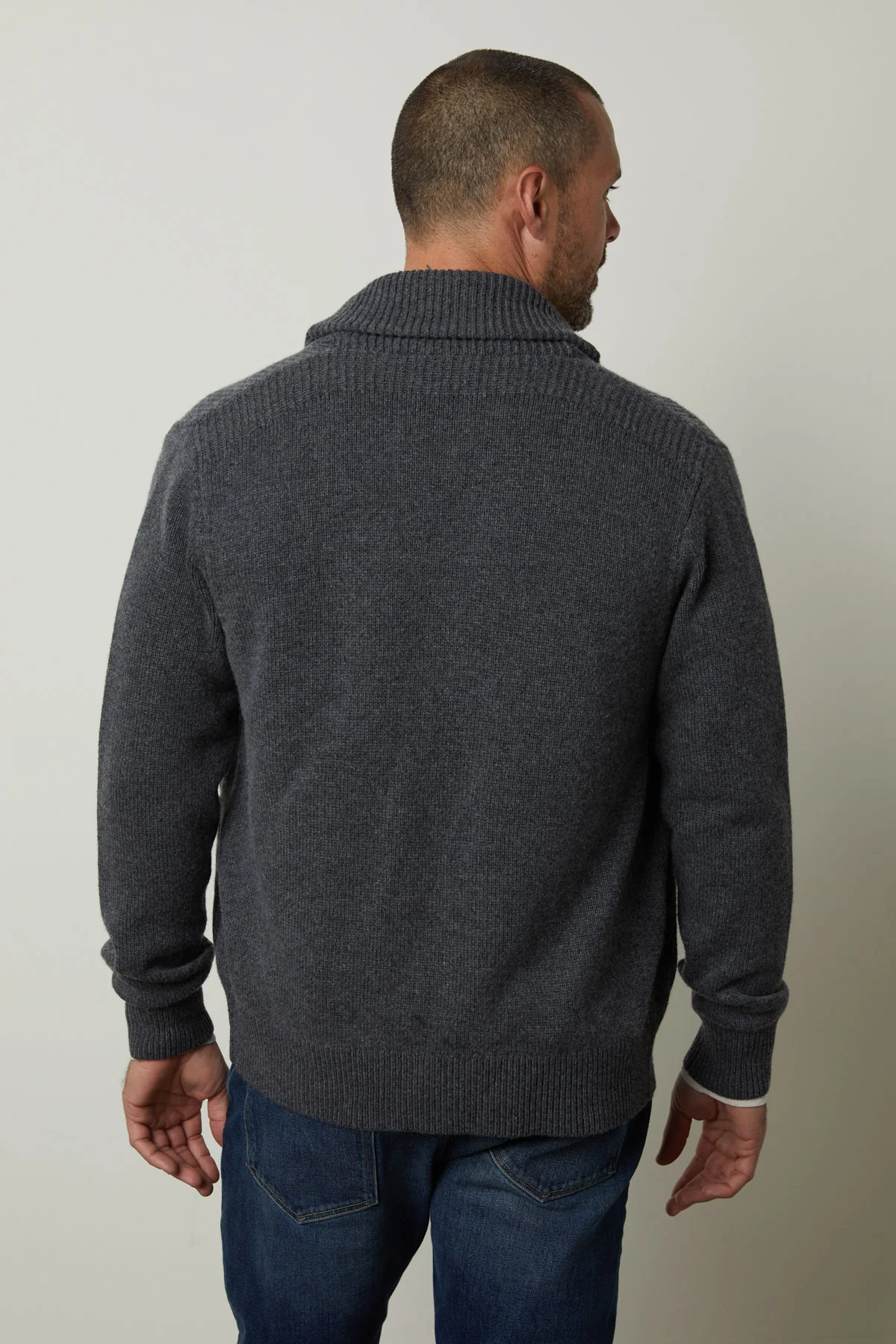 THORNTON BUTTON FRONT CARDIGAN - Image 3