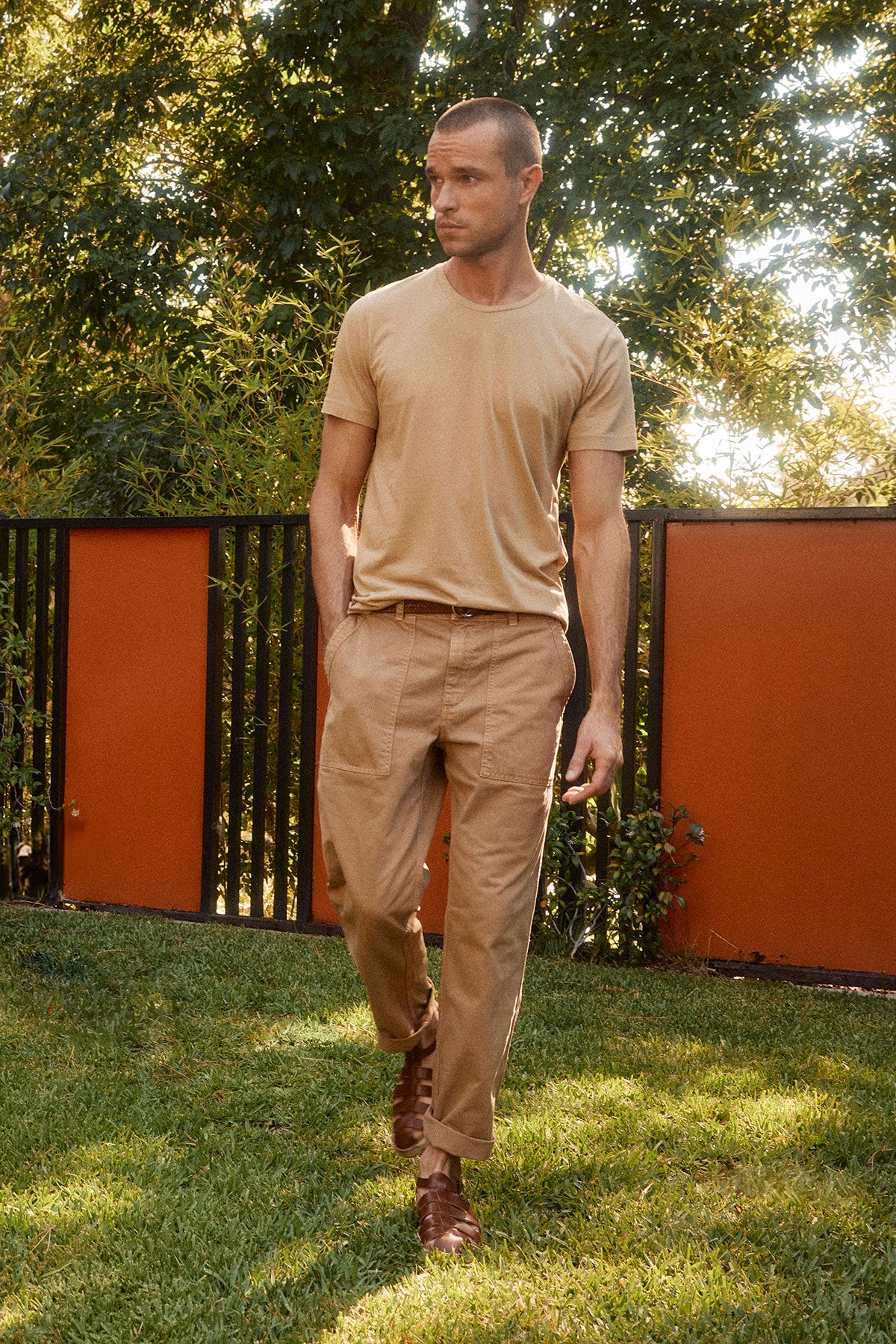 TOBY SANDED TWILL PANT - Image 2